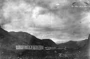 Вид строительства города Микоян-Шахар. 1927 год.